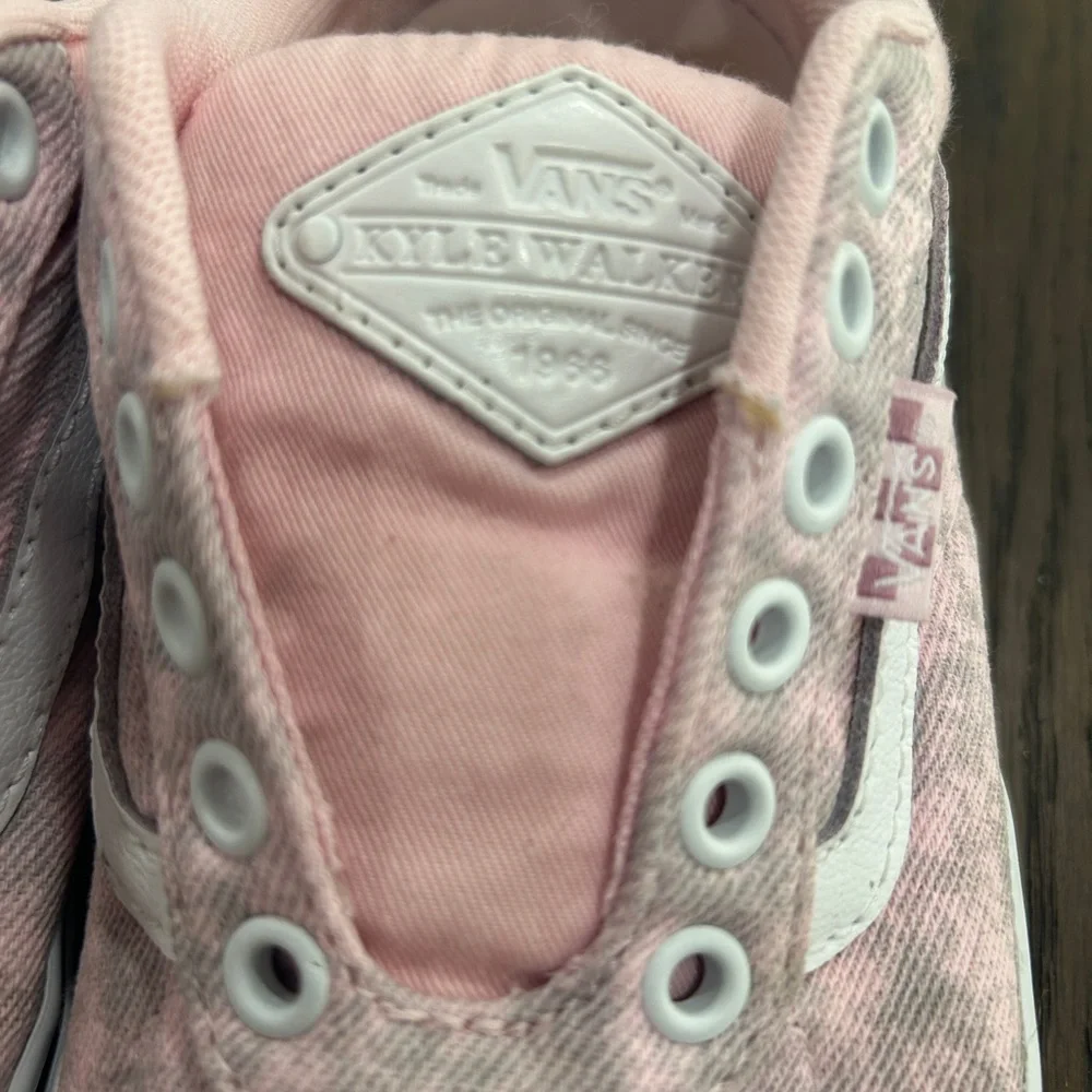 Vans Kyle Walker Pink Pop Cush Skate Shoes - Picture 6 of 6